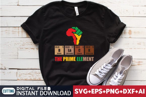 Black History SVG T-shirt: Graphics for Crafts & Local Branding