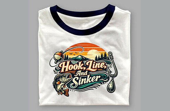 Fishing T-Shirt Designs SVG Bundle.Vo-16: Graphics for Crafts & Branding