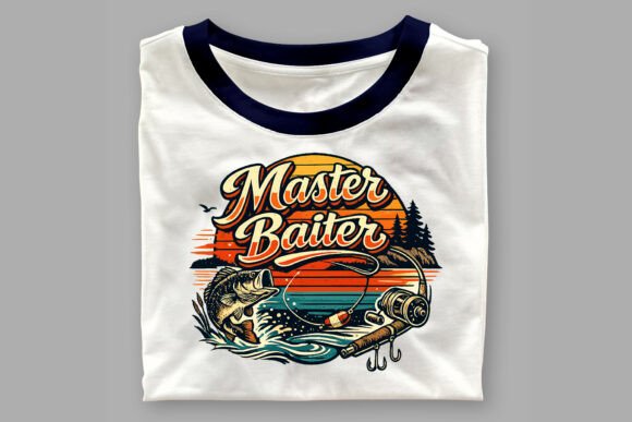 Fishing T-Shirt Designs SVG Bundle.Vo-30: Graphics for Crafts & Local Branding