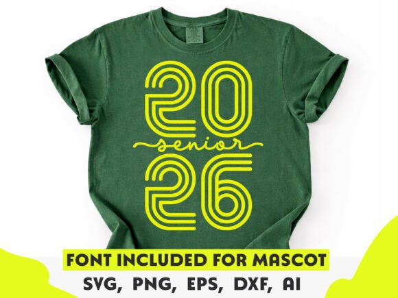 Senior 2026 SVG: Crafts & Graphics for Graduation