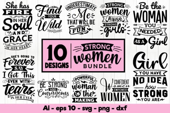 Strong Woman SVG Bundle: A Designer’s Embroidery Review