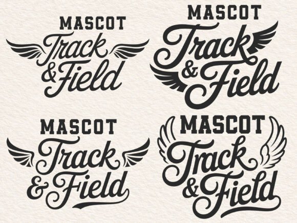 Track and Field SVG Graphics for Crafts & Content Publishing
